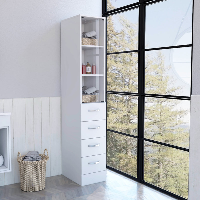 Adhesive Linen Cabinet