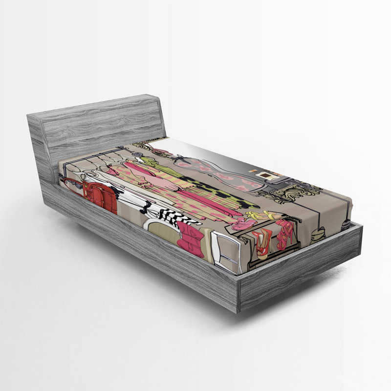 Drap-housse Ambesonne, Drap-housse de taille simple