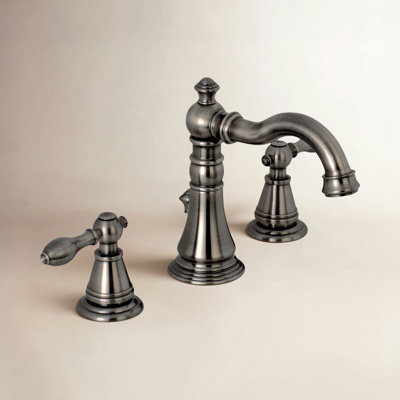 English Classic Widespread Faucet with Drain