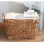 Large Multipurpose Handwoven Water Hyacinth Wicker Basket