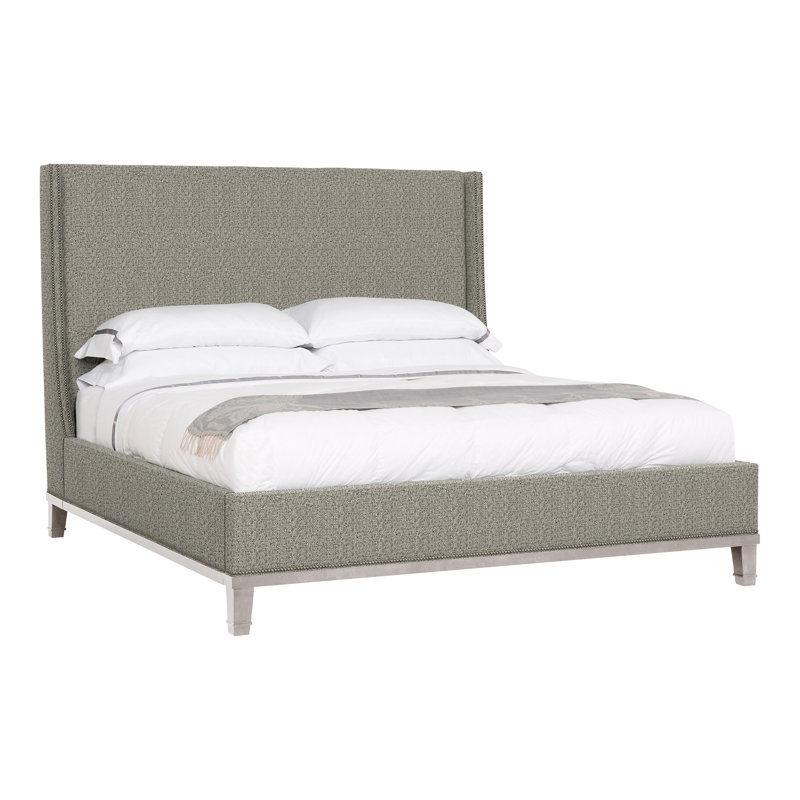Michael Weiss Cleo California King Bed, Dove Gray, Tuck Graphite, Yes