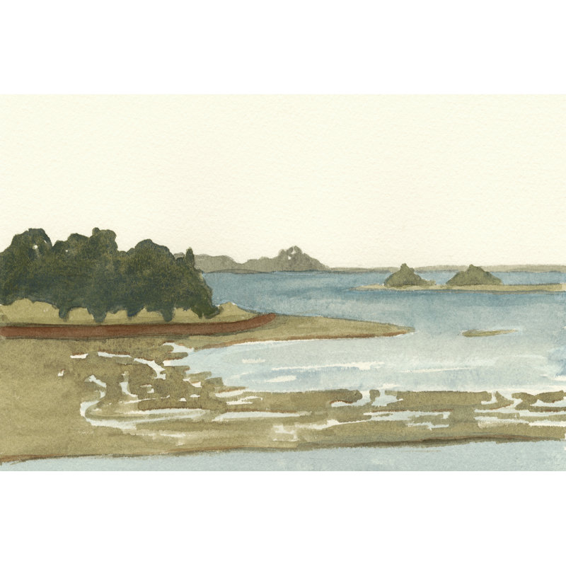 Spa Coastline I by Dianne Miller - Wrapped Canvas Art Prints, 30cm H x 46cm W x 3.8cm D