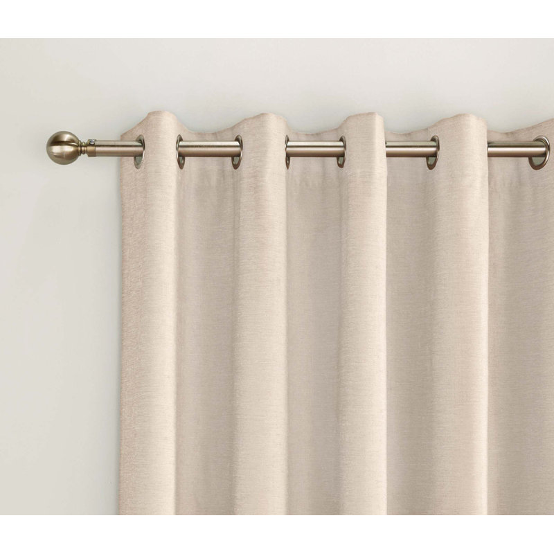 Savoy Blackout Curtain Pair, 229cm Width x 274cm Drop