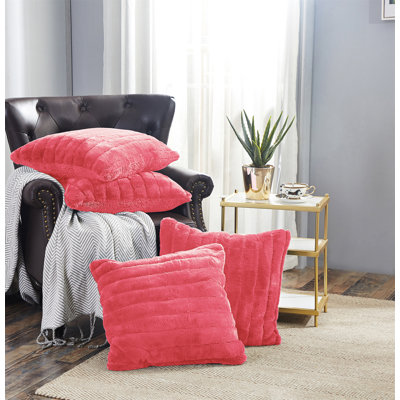 Super Mink Square Pillow Cover