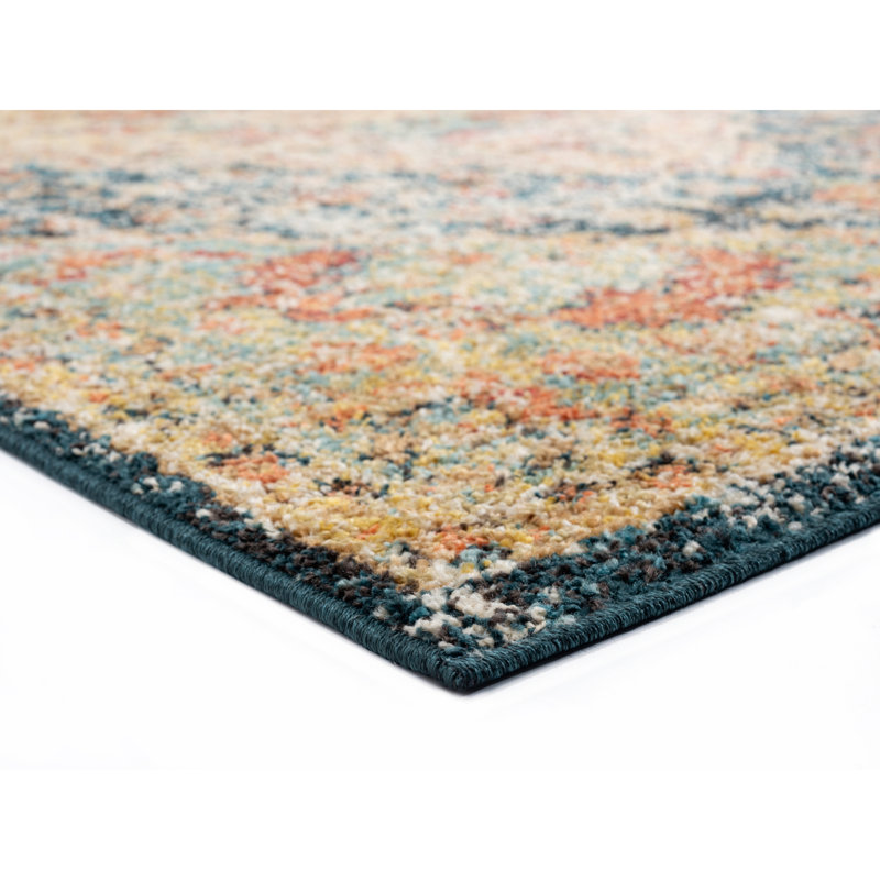 Scofield Oriental Indoor Rug, Rectangle 1'10" x 3'