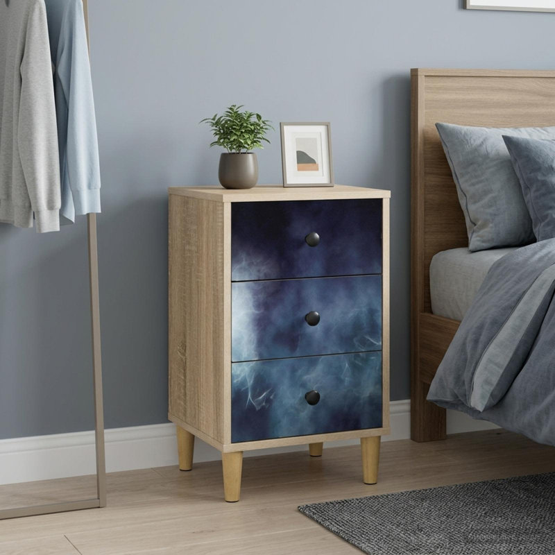 36 cm W Bedside Table