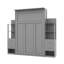Murphy Bed With Shelves Drawers And Integrated LED Lighting Crafted For Wall-Mounted Convenience-205657115-205657092