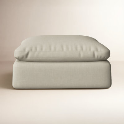Asher 43'' Oversized Upholstered Ottoman