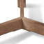 Keosauqua Round Acacia Outdoor Side Table , 60cm cm W 60cm cm D