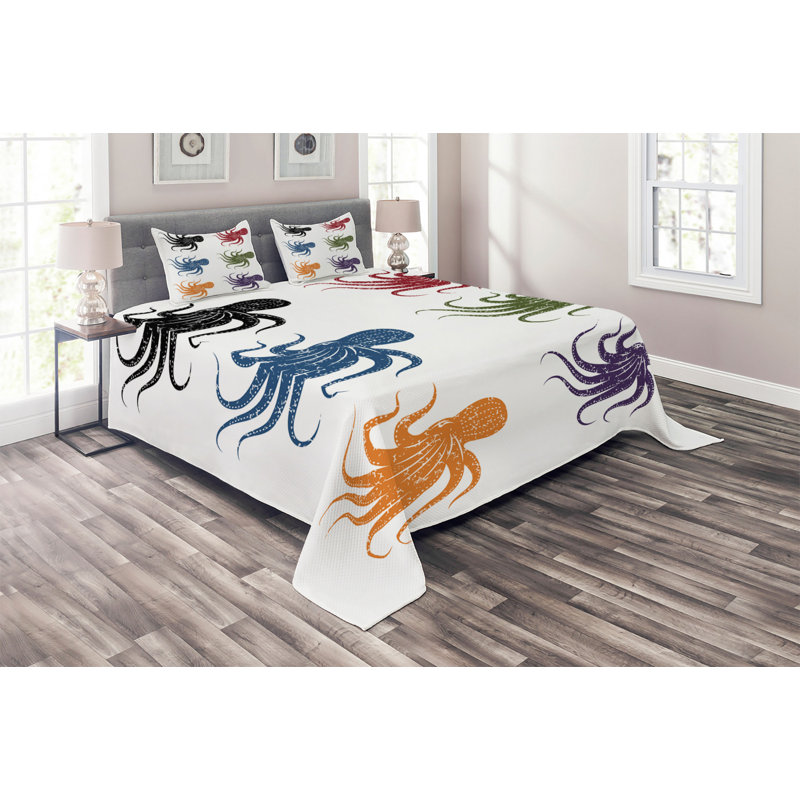 Coastal Polyester Coverlet