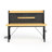 71''Adjustable Workbench With Pegboard, Heavy Duty Wooden Desktop Workbench With Wheels, 1600 Lb. Load Capacity, Rolling Workbench With AC/USB Outlet, Hooks, Shelf, For Garage, Workshop, Office, Home.