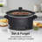 Hamilton Beach® 7 Quart Programmable Stay Or Go® Slow Cooker