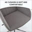 Fauteuil de bureau réglable, chambre à coucher à domicile, fauteuil pivotant ergonomique, siège à dossier, confortable pour les longues séances-123842040-123842044-123842034