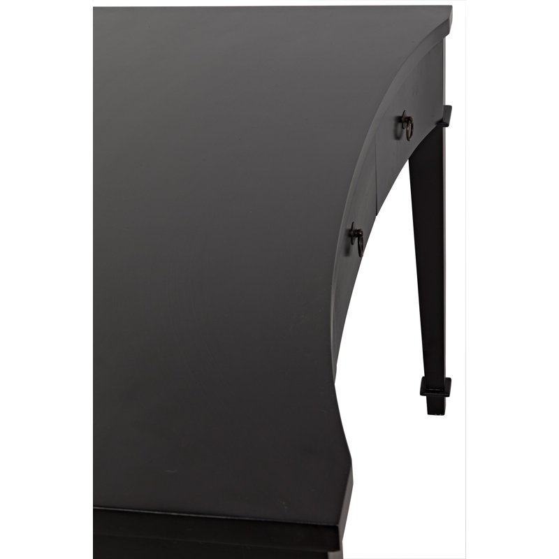 Curba Solid Wood Writing Desk