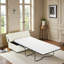 Lit simple escamotable avec repose-pieds et lit d'invité convertible avec matelas-2111531869