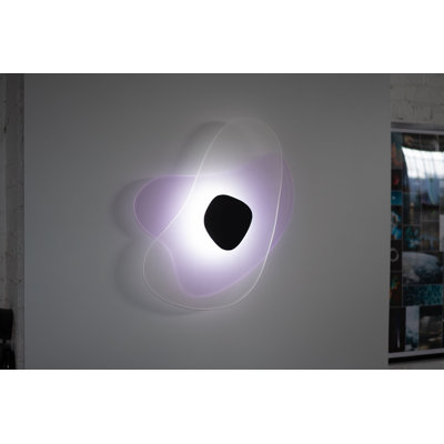 Aurora Aluminum LED Flush Mounted Sconce