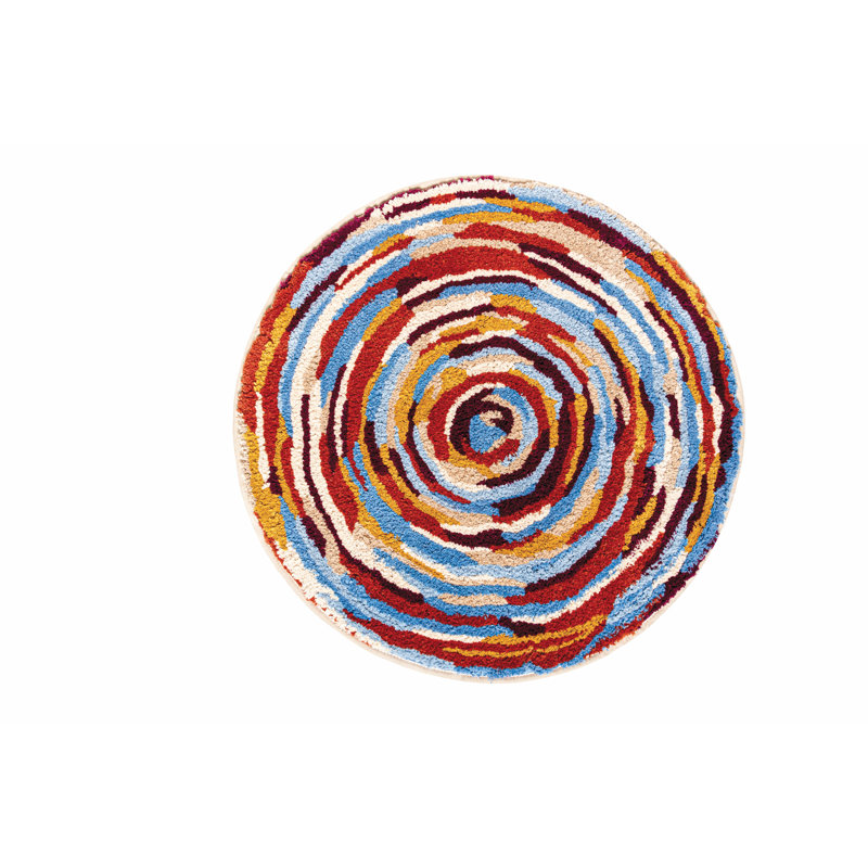 Zoe Geometric Bath Rug