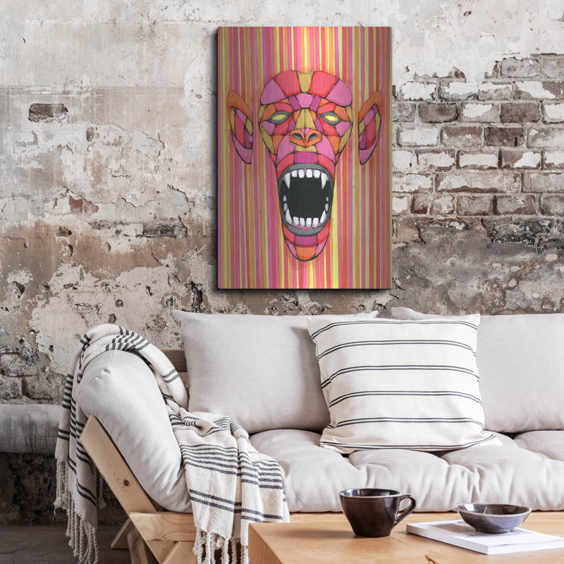 Trinx «Scream Thru The Spectrum» par Ric Stultz, art mural en métal