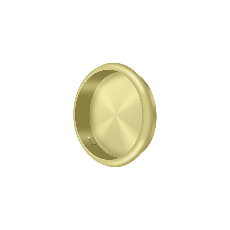 Brass Push/Pull Plate, Polished Brass