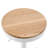 Jaina 15.2" W Solid Wood Swivel Adjustable Height Bar Stool-731064506-731064501