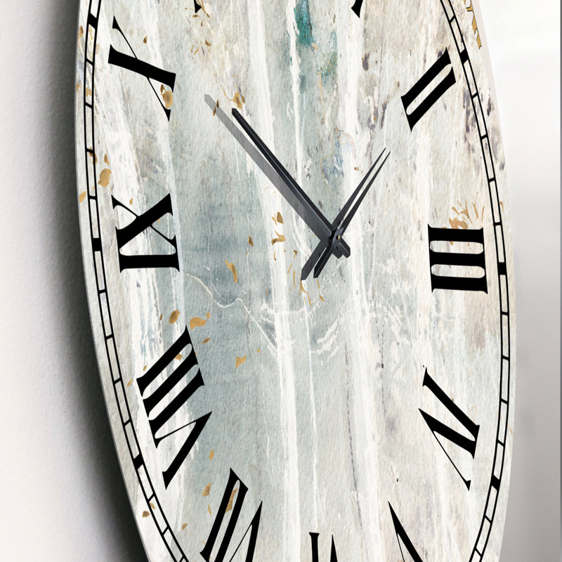 Horloge murale, décor de ferme de paysage forestier - Burkhart, promenade en forêt dans la forêt VI, Petit