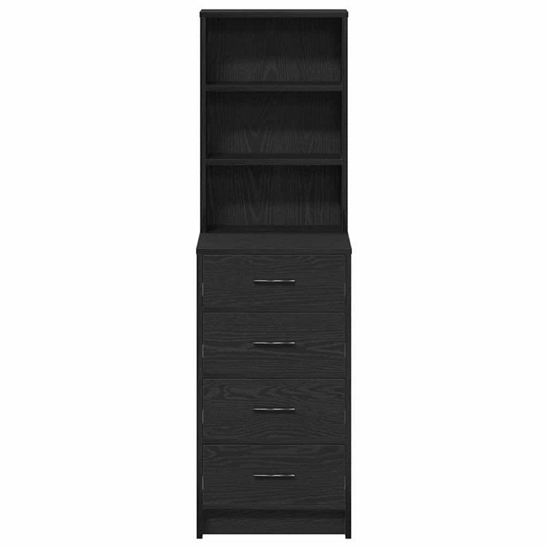 40cm Sideboard, Black Oak