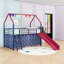 Lit mezzanine simple avec glissoire et échelle-653257688