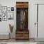 Randon 60 cm W Hall Tree with Shoe Storage-1720688683