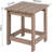 Adirondack Square Outdoor Side Table, Pool Composite Patio Table,HDPE End Tables For Backyard,Pool, Indoor Companion, Easy Maintenance & Weather Resistant