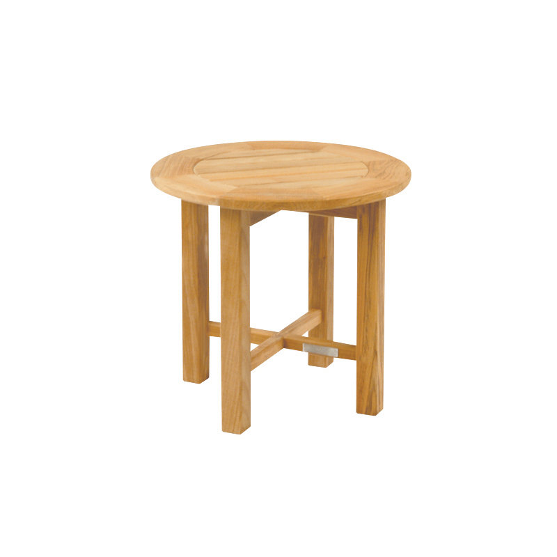 Essex Outdoor Round Teak Side Table