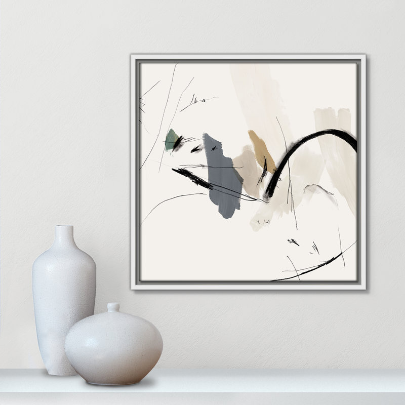 «Heavenly Print», impression «Heavenly II» par Casa Fine Arts, Blanc, H 17,5 po x l 17,5 po