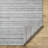 Rectangle Trona Striped Hand Loomed Viscose Area Rug in Gray-93476535