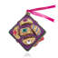 5'' Handmade Glass 12 DAYS OF CHRISTMAS Holiday Shaped Ornament