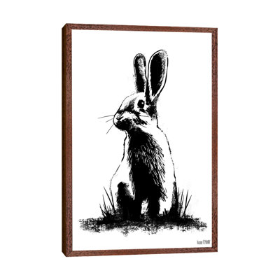 Farmhouse Rabbit 1 Piece Painting on Canvas