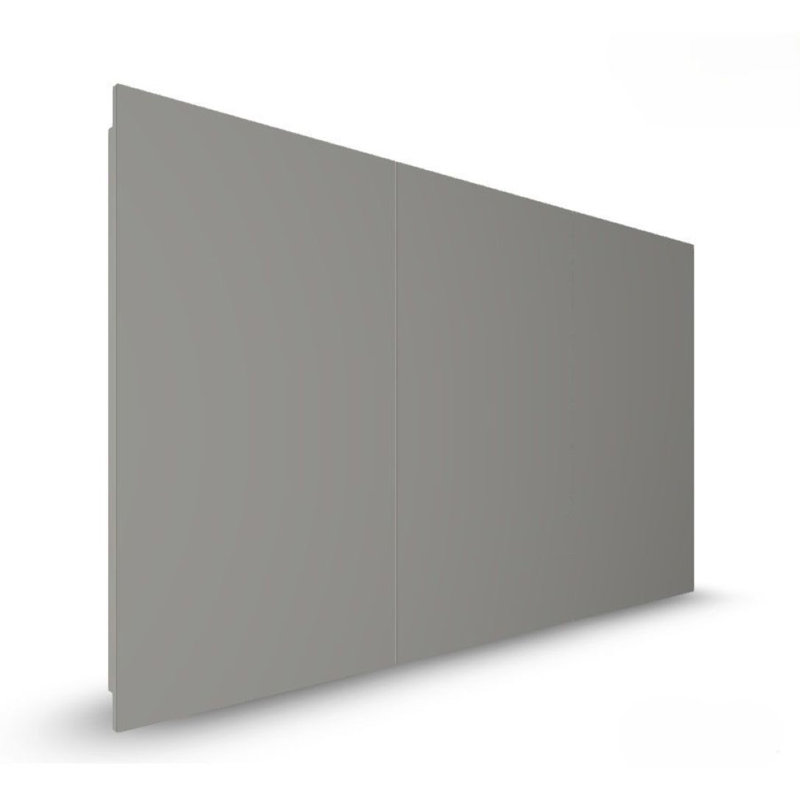 Deandre Tri-View Medicine Cabinet, 60" x 36", Flat Polished Edge