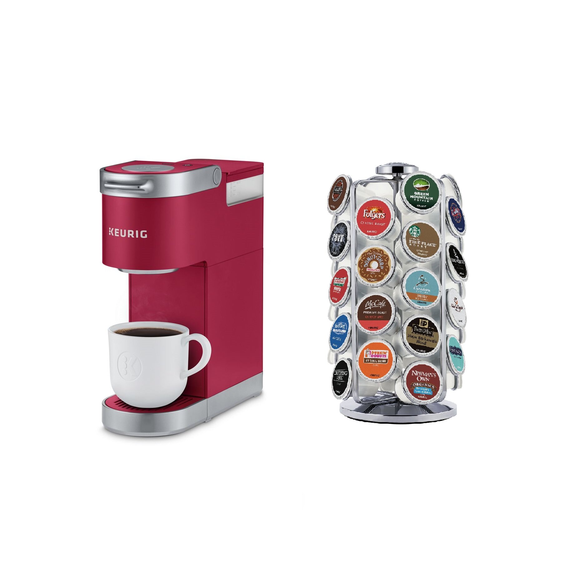 Keurig K-Mini Plus, Single Serve K-Cup Pod Coffee Maker Bundle, Comes with  Carousel  Reviews Wayfair