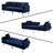 74.8'' Velvet Sleeper-1401685987