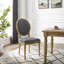 Chaise rembourrée Baril-445823134