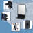 Shower Mirror for Shaving Fogless with Multifunctional Storage