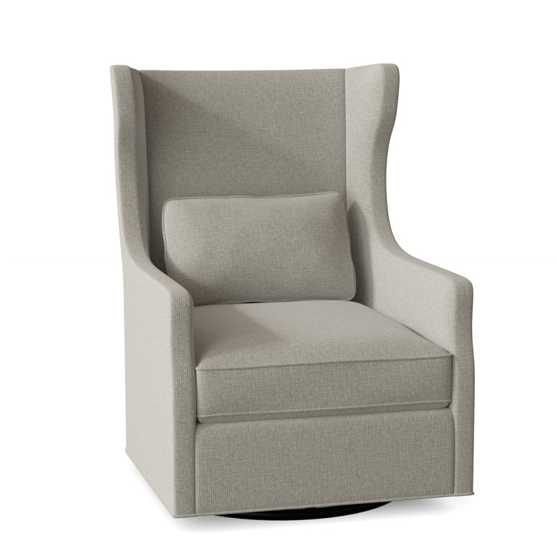 Fauteuil à oreilles pivotant l 32 po Taylor, Indigo 8789