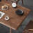 Walnut all solid wood dining table set-107846005