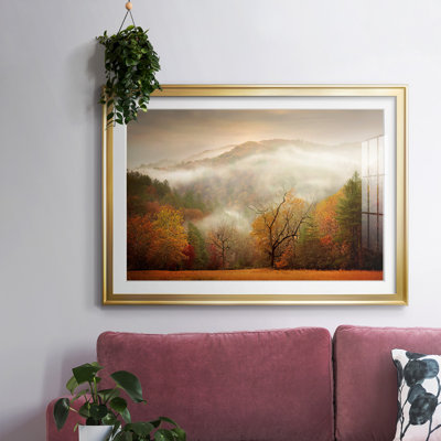 Photographie, Étude d'automne, brume, impression sur papier