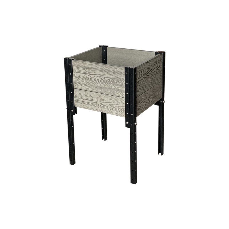 Elevated Planter, Gray