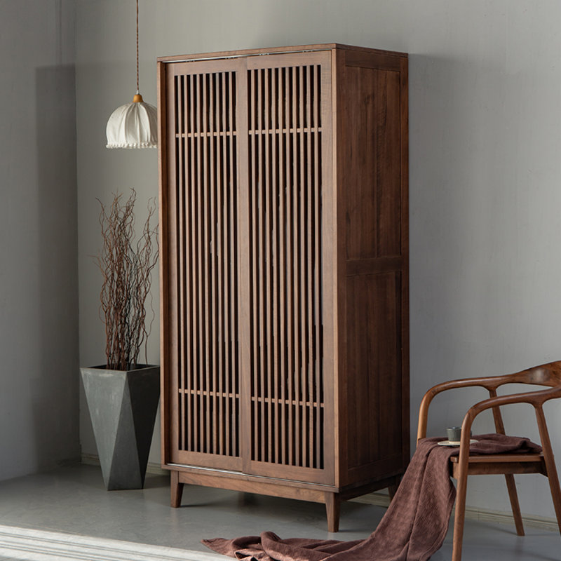 Modern Simple and Breathable Wardrobe, 83" H x 47" W x 24" D