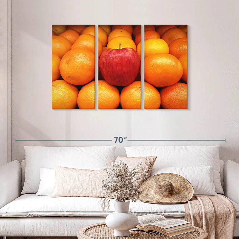 Yarlin Apple Among Oranges, 28" H x 45" W
