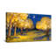 Paysage et nature au clair de lune, arbres, ciel étoilé-417525365