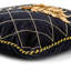Pineapple Black Pillow Cover & Insert