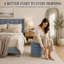 Repose-pieds rembourré en lin avec couvercle amovible et rangement caché 16 po Tessa-1788976829