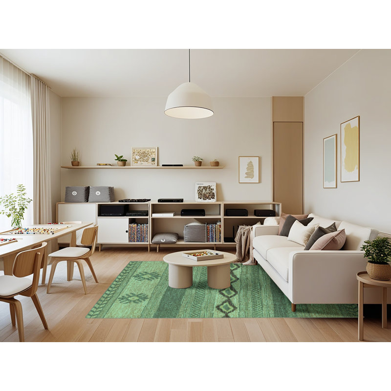 Jafus Performance Southwestern Indoor Rug, Rectangle 7' x 9'