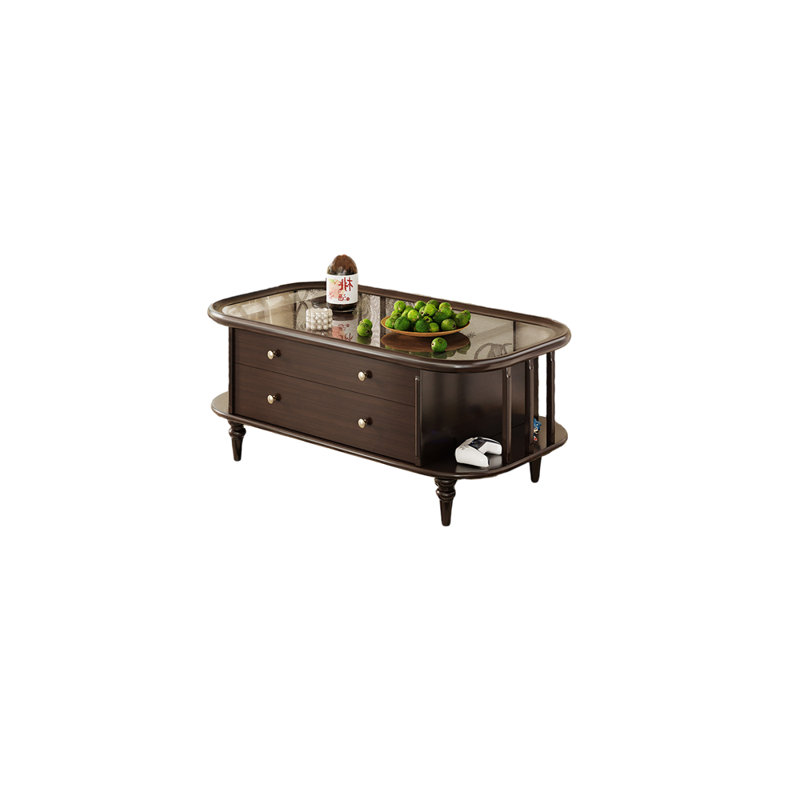 Table basse de style américain, H 19,68 po x L 47,24 po x l 25,59 po